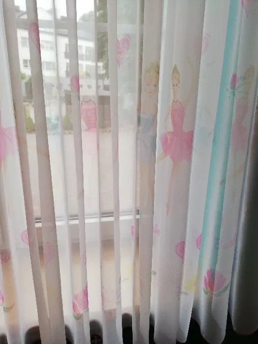 Firanka z Barbie szer. 170 cm/wys. 180cm