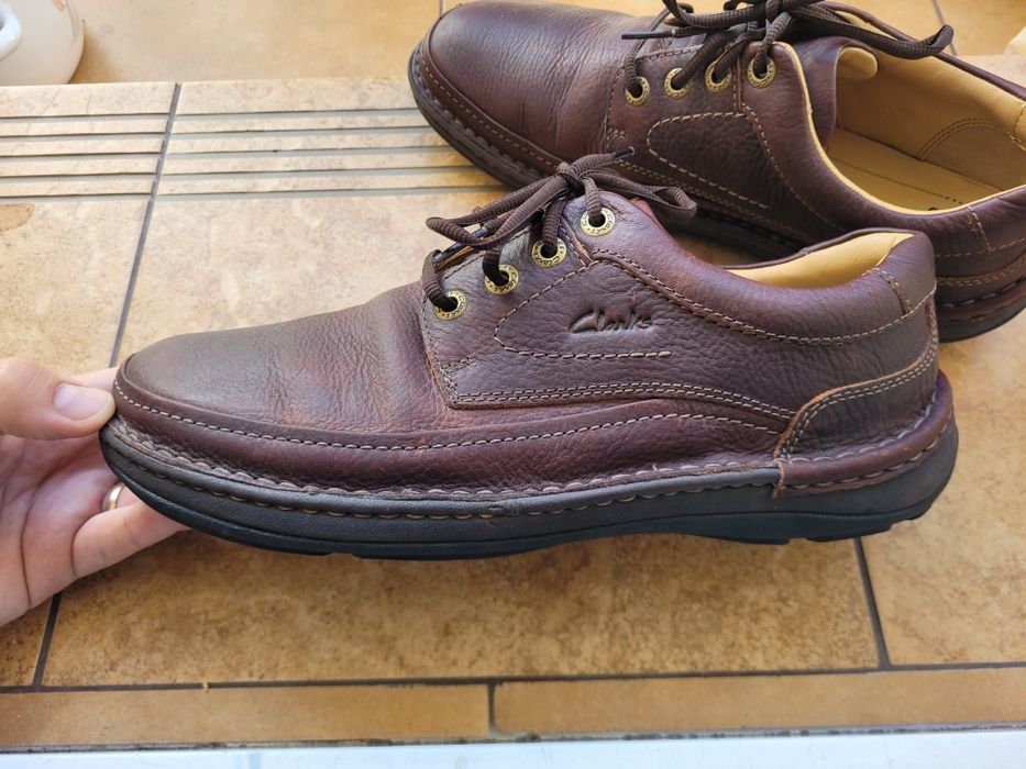 Nowe skórzane buty Clarks 44,5