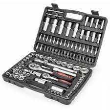 Klucze 108 elementów nasadowe + walizka + akcesoria