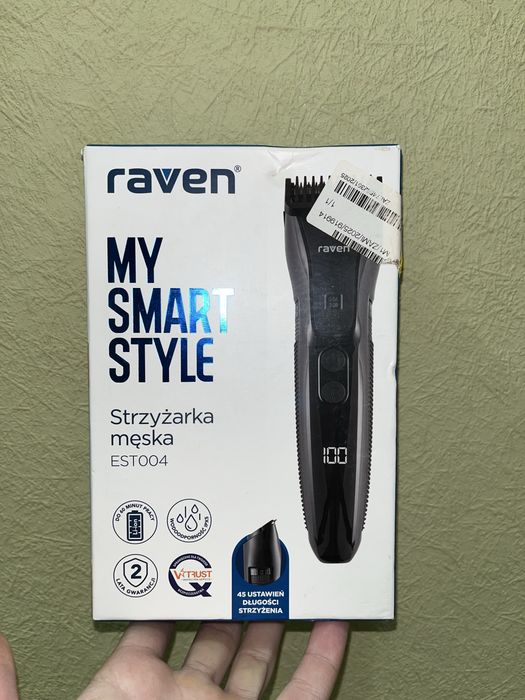 Машинка для стрижки чоловіча raven EST004
