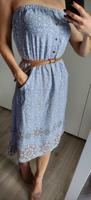 Sukienka wiskozowa r. S