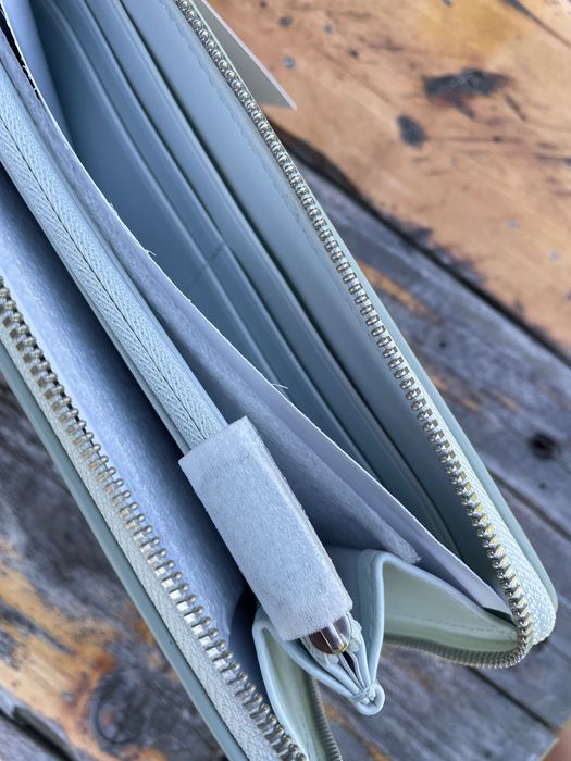 Новый кошелек calvin klein (ck sculpted impresion zip wallet)с америки