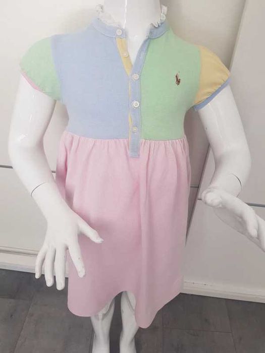 Ralph Lauren-śliczna sukienka polo 6 lat