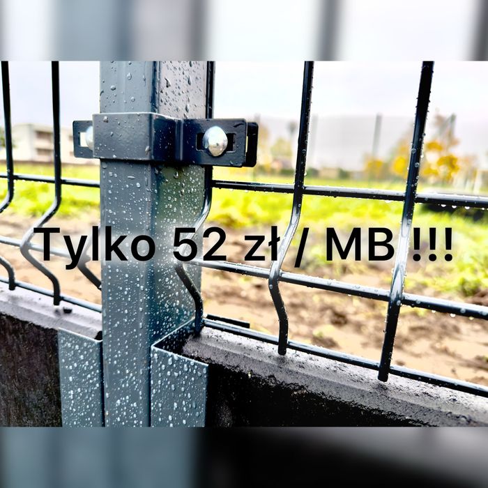 Ogrodzenie panelowe, promocja 52 zl /mb .