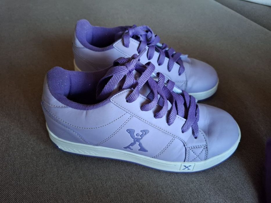 Роликові кросівки Heelys Sidewalk Sports р.38 фіолетові