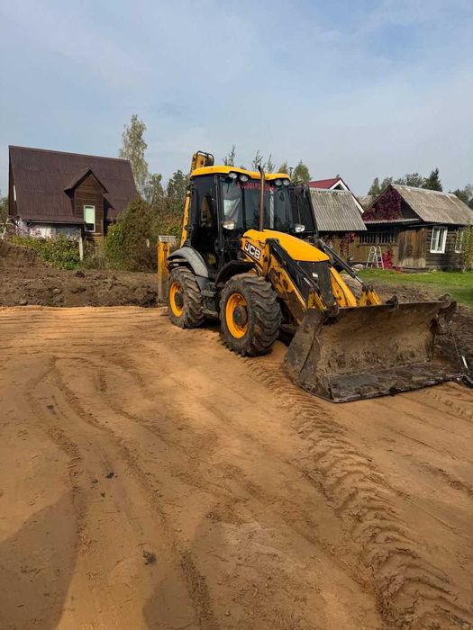 Оренда экскаватора | Корчевка пней, расчистка участков | JCB 3