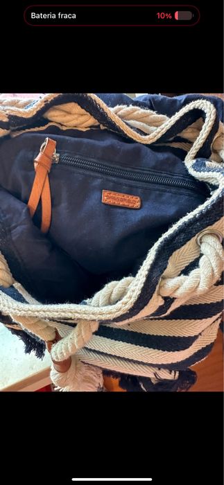 Mochila às riscas Springfield