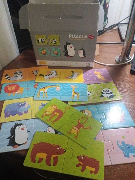 Дитячі пазли (2 набори)