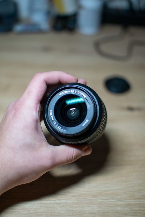 Обʼєктив af-s nikkor dx kit 18-55mm f3.6-5.6