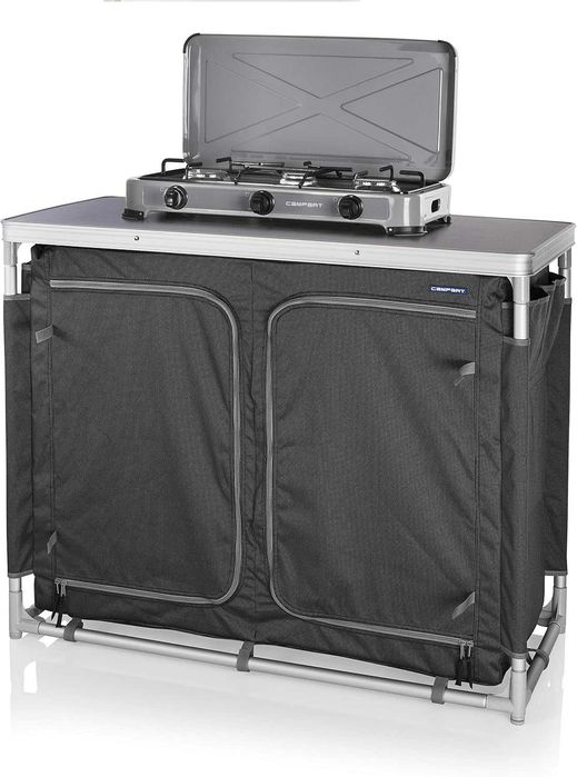 Газова плита Campart Quebec GA-8403 сіра 3 конфорки