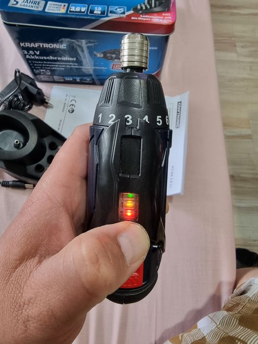 Wkrętak akumulatorowy KRAFTRONIC KT-AS 3,6 Li einhell