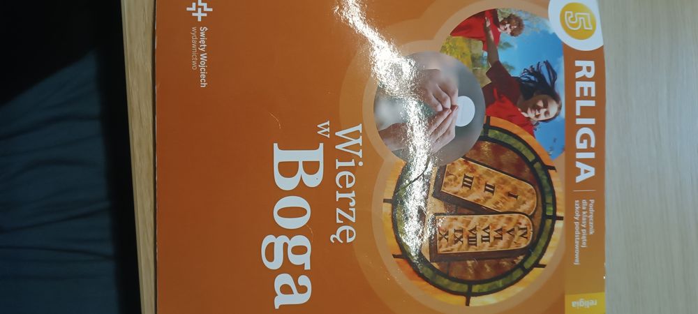 Książka do religii dla 5 klasy podstawowej.