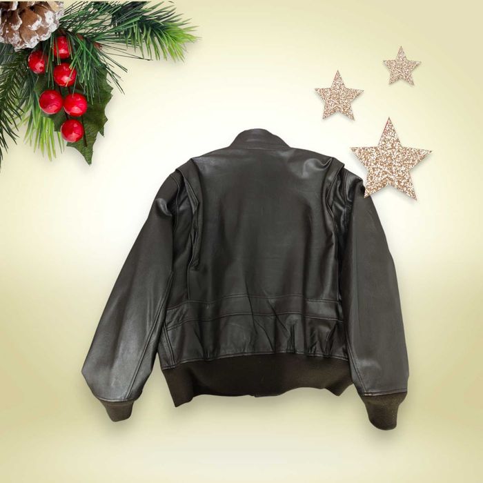 Blusão da Força Aérea Americana em pele