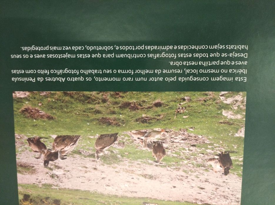 Livro "Aves necrófagas da Península Ibérica" (2016)