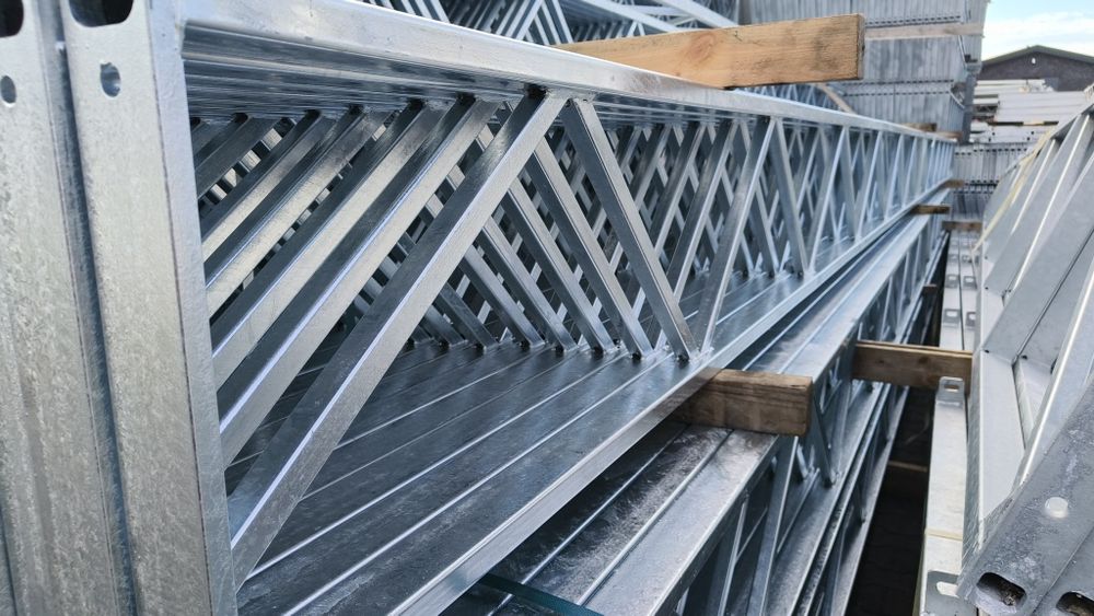 Kratownica ocynkowana 9,6m, nowa, konstrukcja na wiatę, halę, magazyn