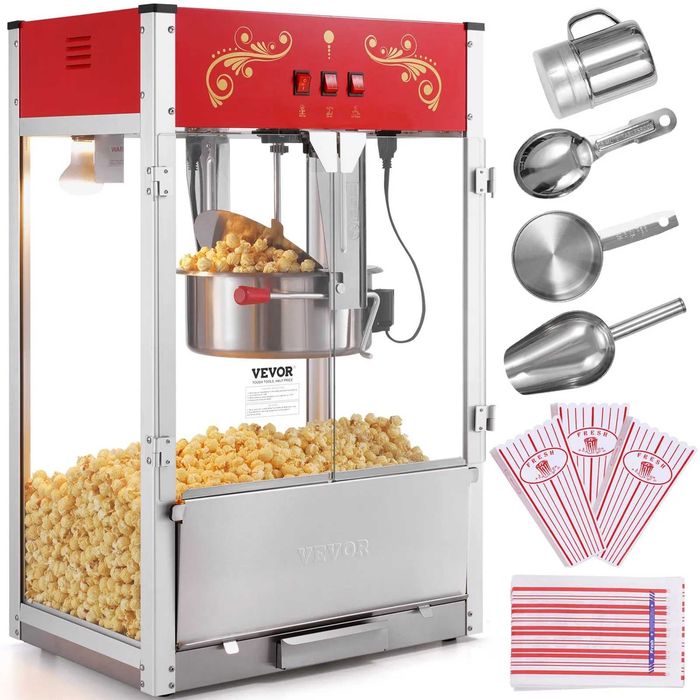 Maszyna do popcornu o mocy 1615 W