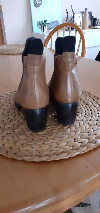 Buty damskie skórzane