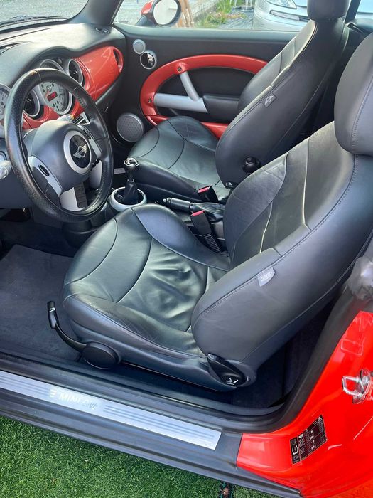 Mini Cabrio Laranja fogo