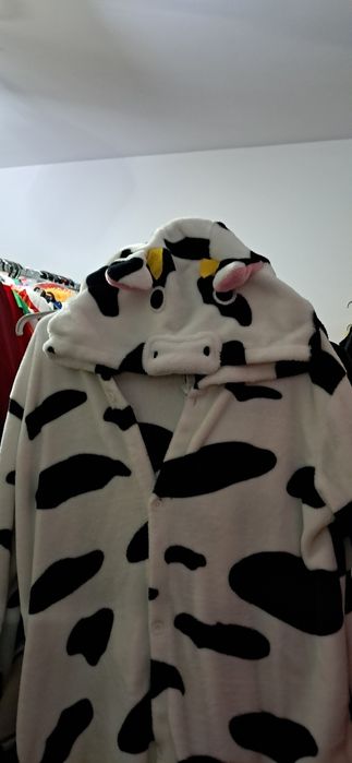 Strój przebranie kostium krowa
