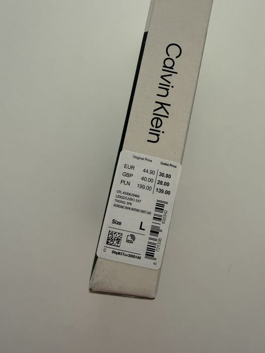 Calvin Klein – 3-pak damskich stringów L nowe