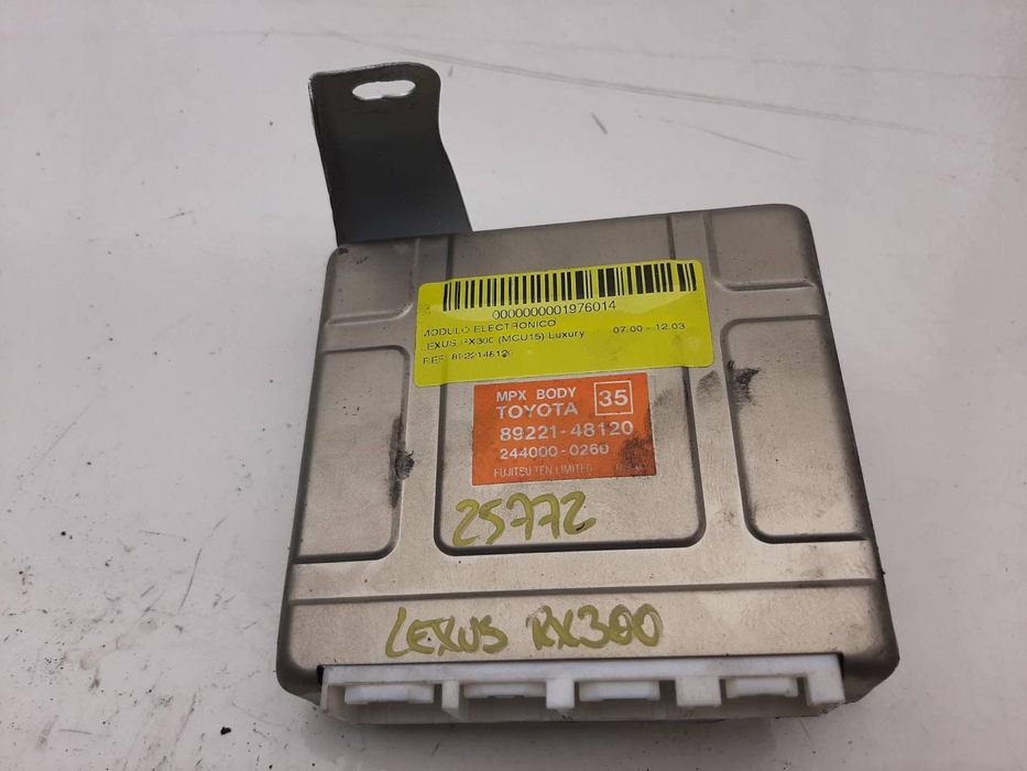 módulo eletrónico lexus rx 300