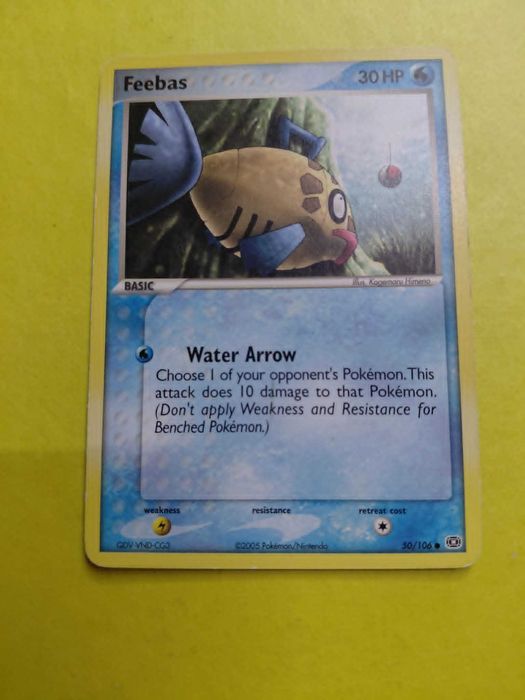 Pokemon Card - Feebas 30 HP