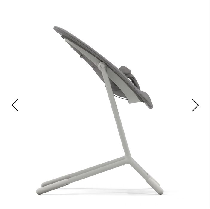 Шезлонг до стільчика Cybex Lemo Suede Grey з адаптерами