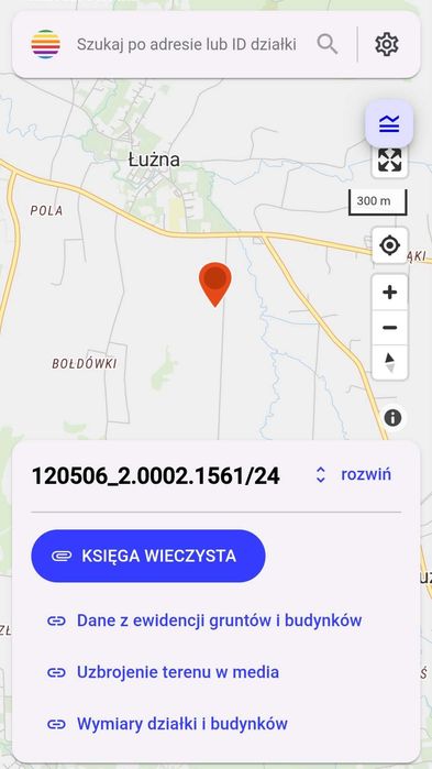 Działka budowlana w Łużnej 14,5 ar - Widok 3