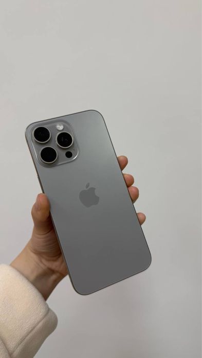 iPhone 15 Pro Max 256GB Natural Titanium 91% Neverlock
