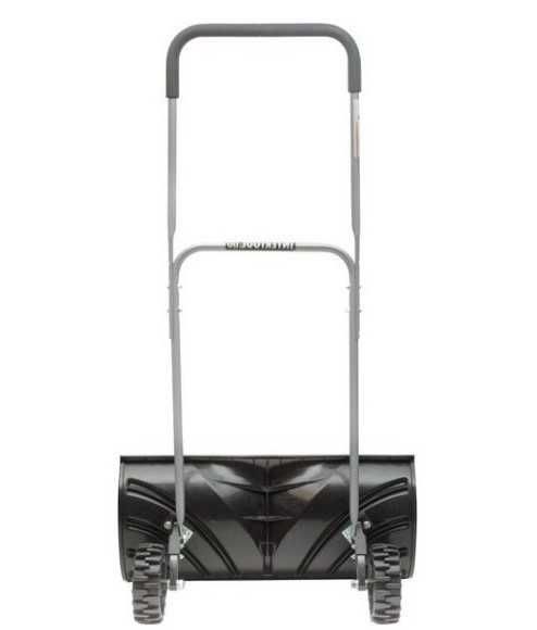 Снегоуборочная лопата на колёсах скрепер ковш для снега 660мм