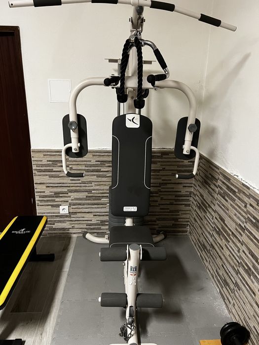 Maquina musculação multifunções + material440564250890752004