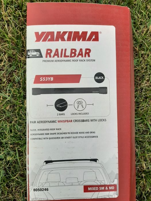 Bagażnik bazowy Yakima S53YB (octavia iii,  megane iii, golf 6 I 7 itd)