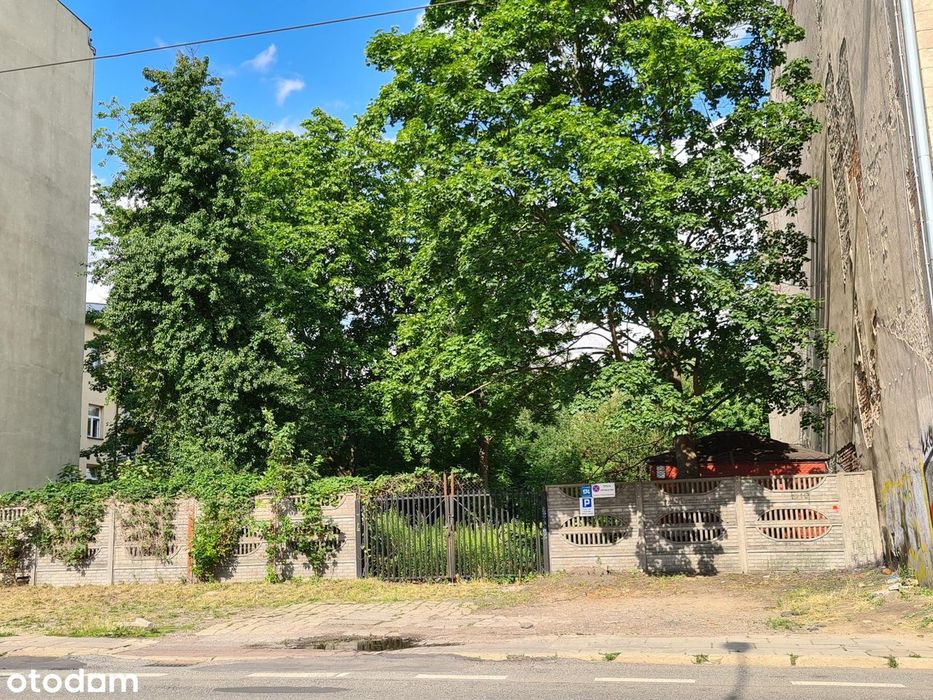 Działka Inwestycyjna – Centrum Łodzi | Pum 1 750 M²