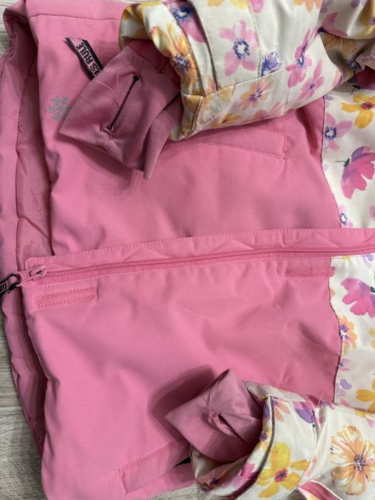 Cool Club, Kurtka narciarska dziewczęca z kapturem r. 128