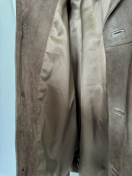 Reiss XL замшева куртка чоловіча коричнева бежева 52-54