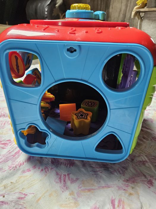 Vtech, kostka aktywności, zabawka interaktywna