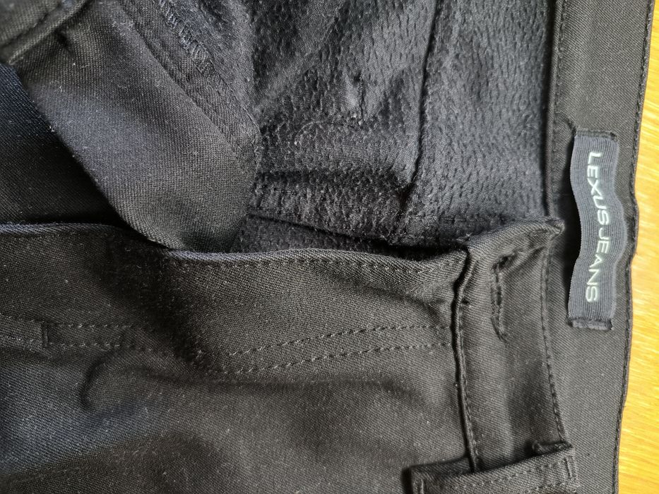 Зимнее джинсы на флисе