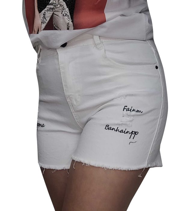 NOWE! Spodenki JEANS szorty jeansowe elastyczne M