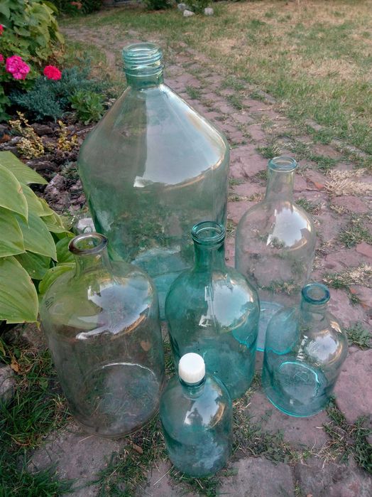 Бутлі 10, 6, 4, 2, 1 л.