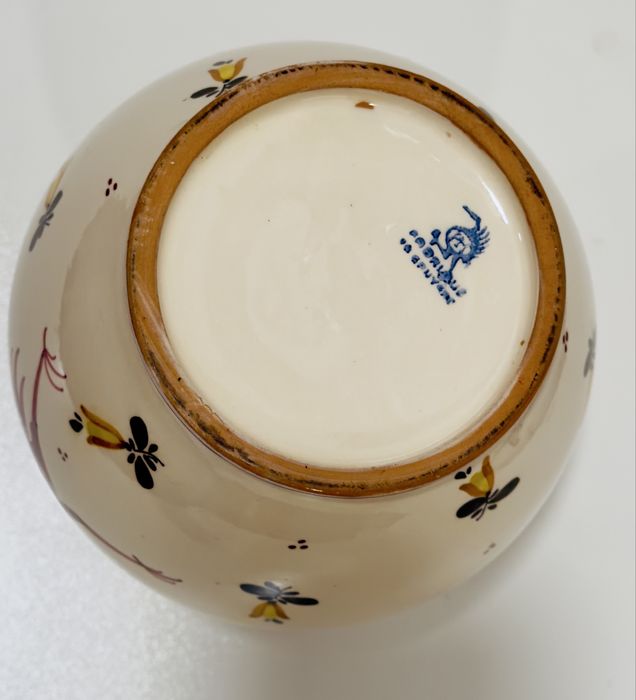 Jarra em ceramica da famosa casa suiça Poterie de la Gruyere