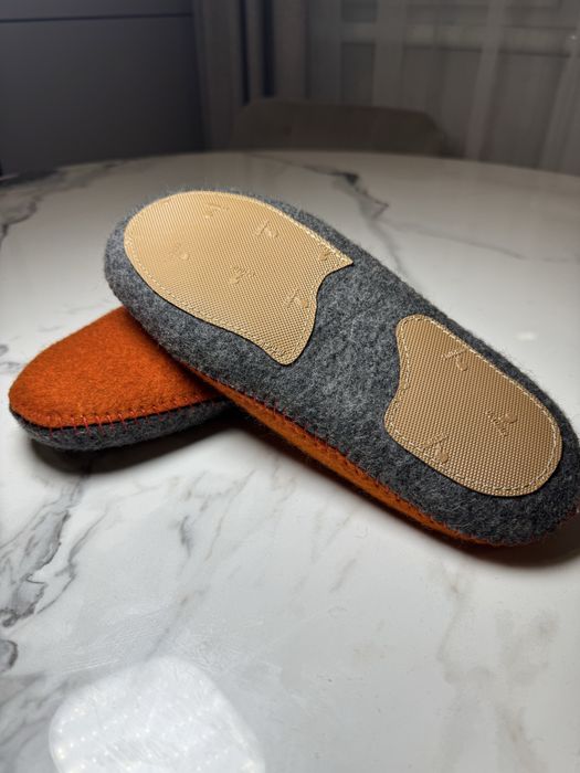 Тапки з натурального войлока