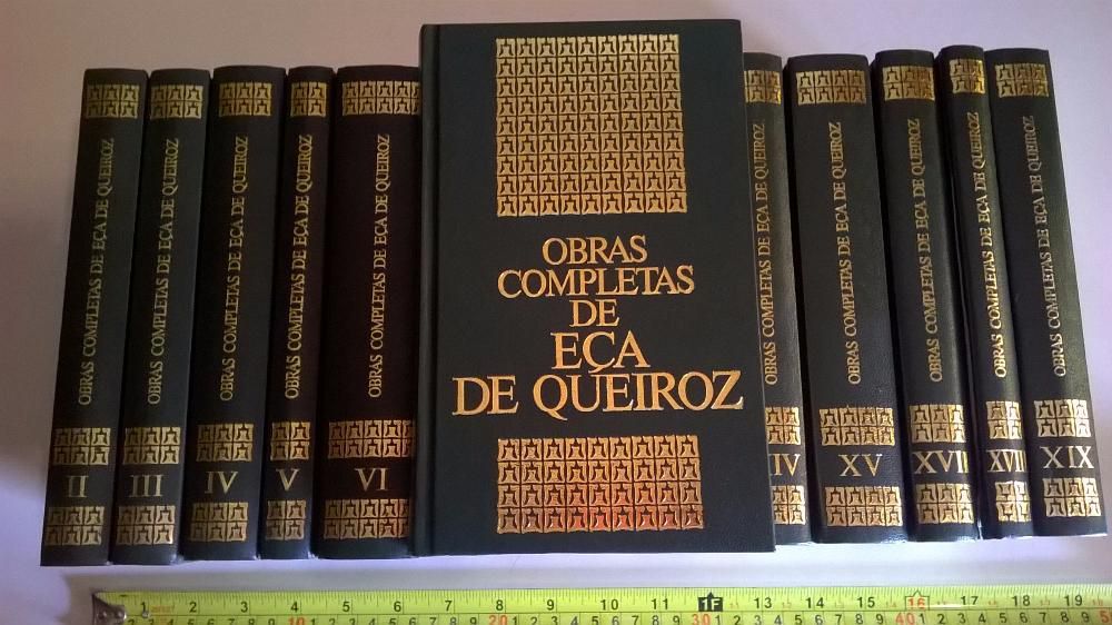 Eça de Queiróz - 9 Livros - Círculo de Leitores - Obras Completas