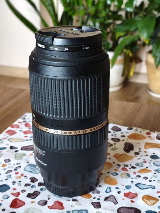 Zestaw obiektywów tamron i canon