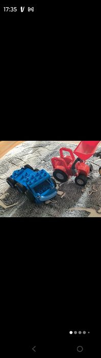 Traktorek i Bob budowniczy lego duplo,2szt