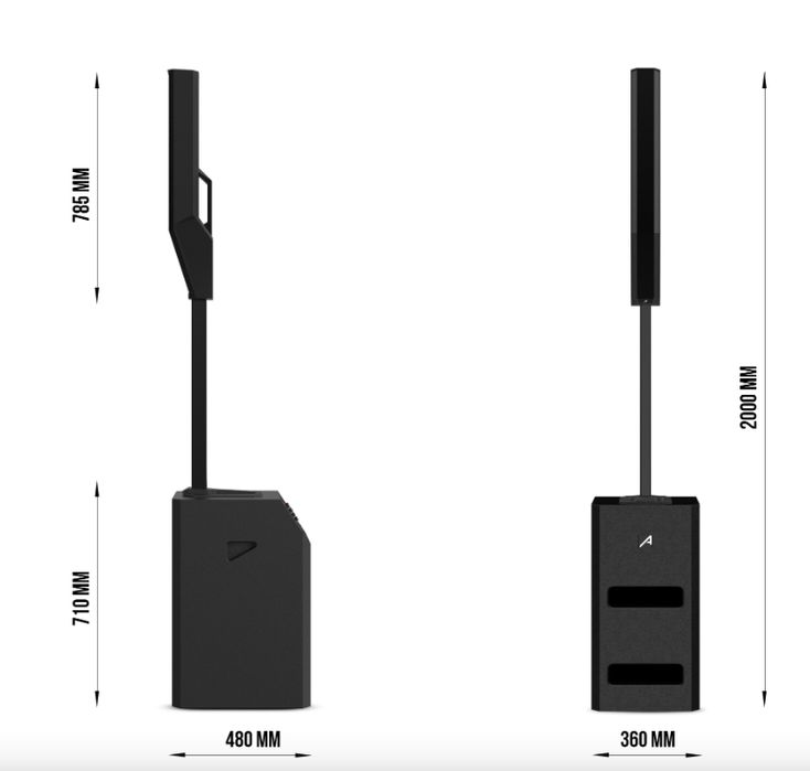 Audibax Detroit 1000X DSP PA 1000W
