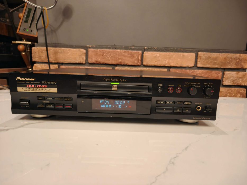 PIONEER PDR-555RW ! Nagrywarka / odtwarzacz CD ! OKAZJA