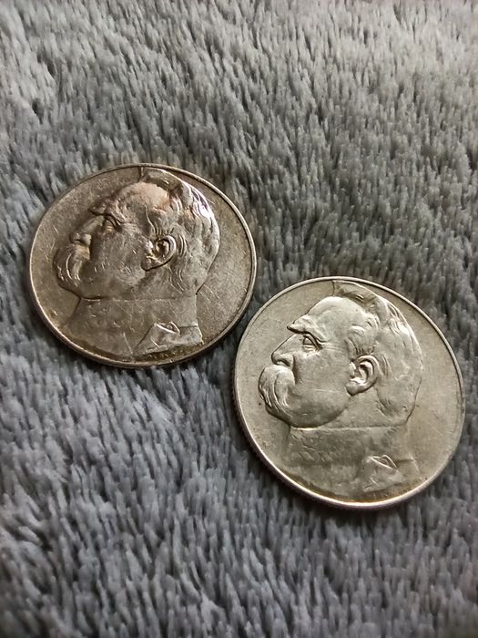 Piłsudski 5zł zestaw