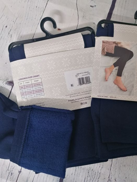 Утеплені легінси на флісі Muk Luks