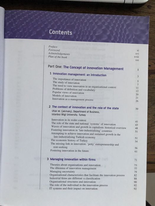 Innovatiom Management and New Product Management, 3rd edition, P.Trott