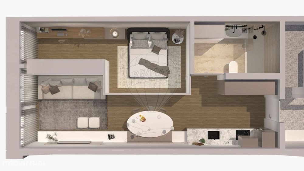 Apartamento T1 para venda